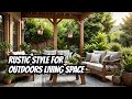 Rustic outdoor living space ideas rustic outdoors design