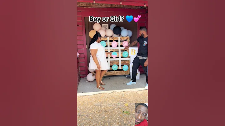 💕💙Is it Boy or Girl Gender Reveal #babyshower #babyshower #genderreveal