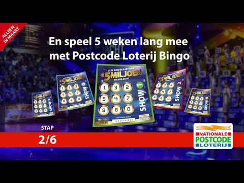 Hoe werkt Postcode Loterij Bingo? Postcode Loterij