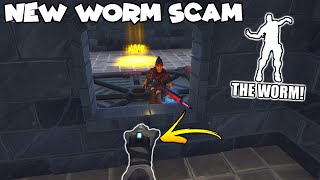 NEW Worm Emote SCAM is OG! 💯😱 (Scammer Gets Scammed) Fortnite Save The World