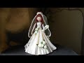 Кукла "Невеста" из гофрированной бумаги.  Doll "Bride" from crepe paper. DIY Master Class.