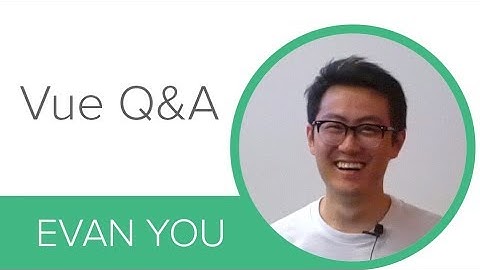 VueNYC - Vue Q&A - Evan You