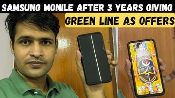 Samsung galaxy s21 FE Green line after One UI update #samsung