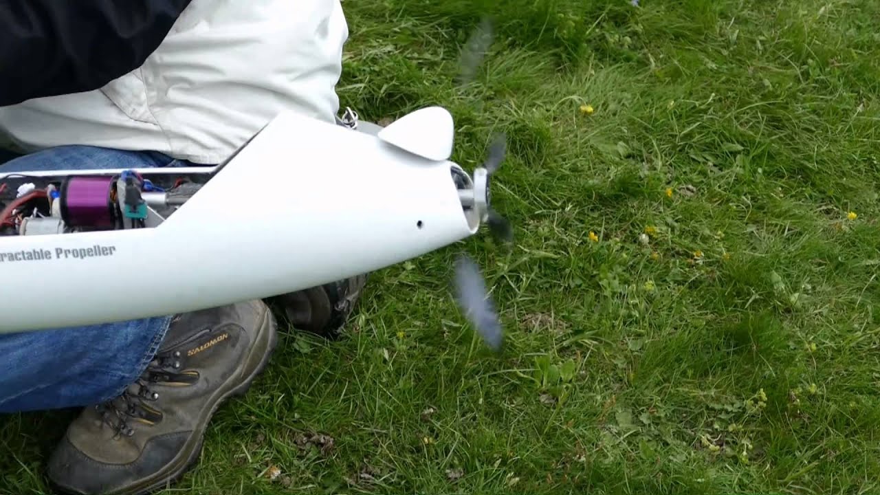 Retractable propeller YouTube