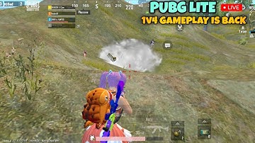 PUBG LITE LIVE | 1V4 GAMEPLAY IS BACK 😱