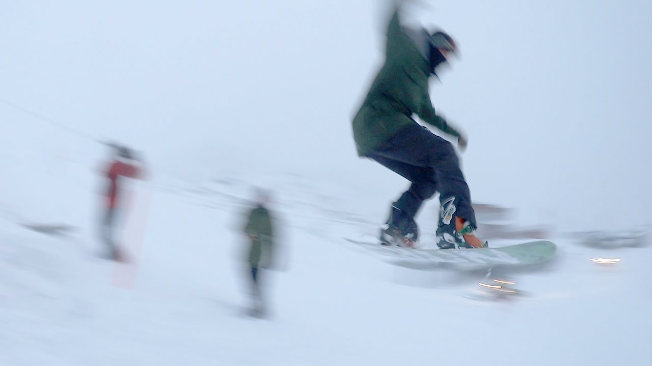 BEST SNOWBOARD JUMP EVER!! D YouTube