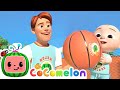 Basketball Song | @Cocomelon - Nursery Rhymes | Kids Learning Videos | Nursery Rhymes | ABCs And 123