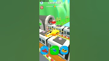 #Shape-Shifting#Level 437 #Funny Race Gameplay #shorts