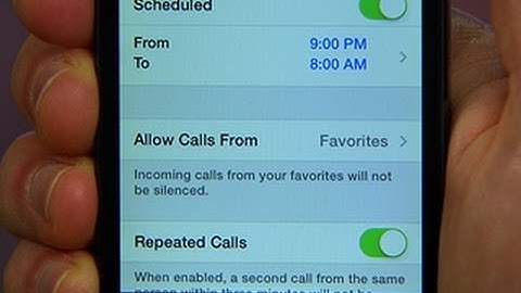 CNET How To - Schedule Do Not Disturb in iOS 7