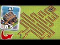 STILL UNDEFEATED!! | CLASH OF CLANS | LVL 15 CANNON MAZE BASE!!