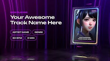 Music Audio Visualizer for Video - After Effects Template