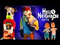 ЛОКИ БОБО играет в 👋 Привет сосед АКТ 2  🔴 Hello neighbor Act 2