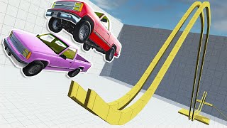 We Completed The HARDEST Carkour Map In BeamNG MULTIPLAYER! 99.8% IMPOSSIBLE!