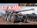 Panhard EBR 105  - 12 Kills World of Tanks Replays ,WOT tank games
