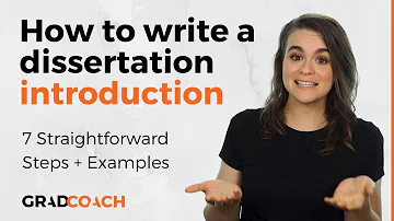 How do you start a dissertation introduction?