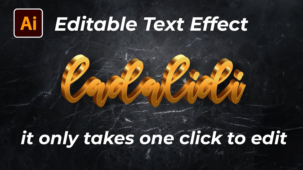 Premium Vector  Editable let's go text effect