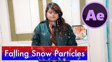 How to Create Snow in After Effect || Easy Way to Create Snow Effect || #Shorts by Surabhi Chaubey