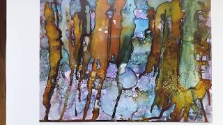 Original Abstract Spontaneous Art - by Constance P. ( Connie)