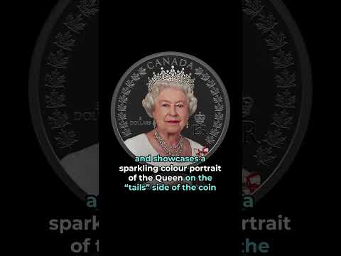 Canada Releases $5 Coin In Honour Of Queen Elizabeth | #SHORTS