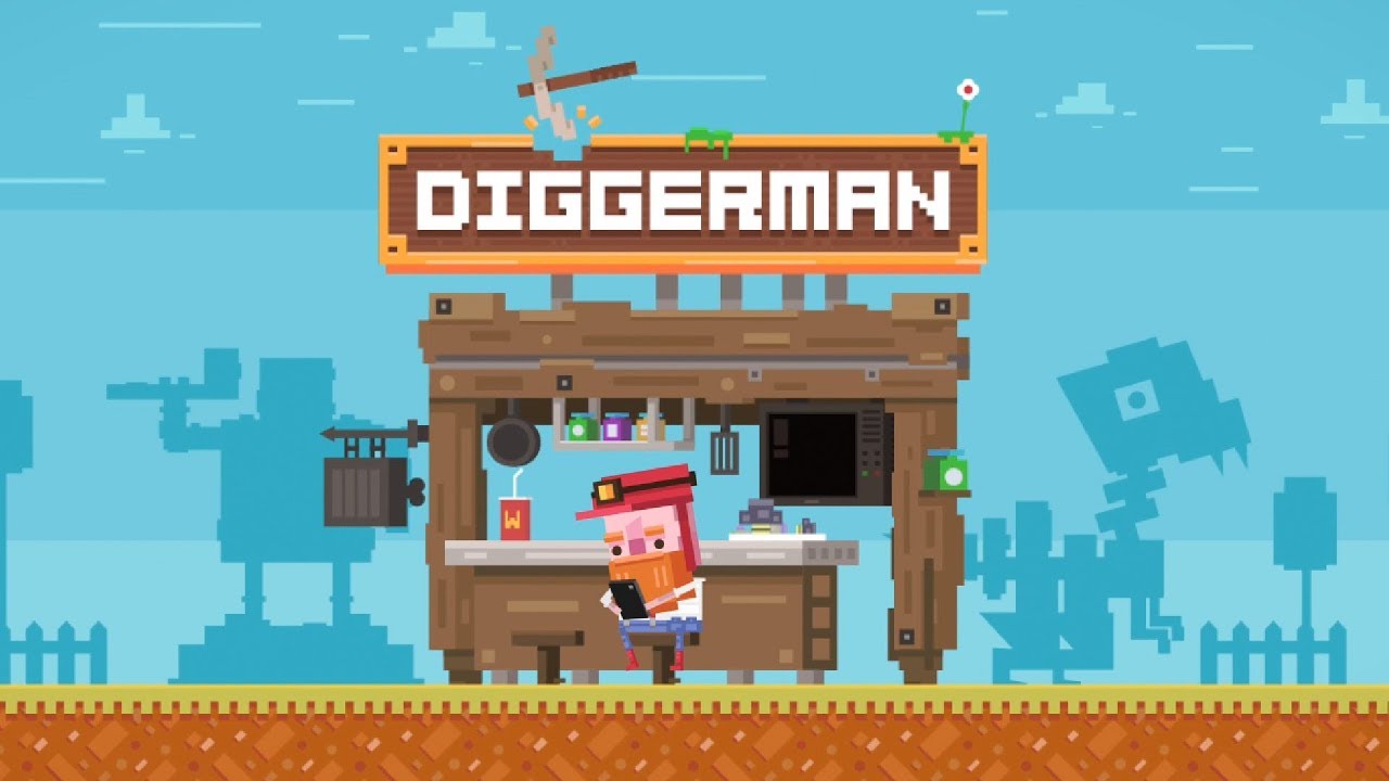 Diggerman MOD APK cover