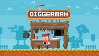 Diggerman - Arcade Gold Mining Simulator