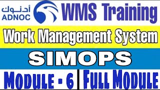 Simultaneous Operation (SIMOPS) | Complete Module # 6 of ADNOC WMS in Urdu and Hindi