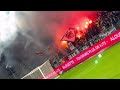 Angers SCO - Caen : craquage de fumigènes ultras Angevins