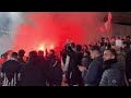 Angers SCO - Caen : craquage de fumigènes ultras Angevins