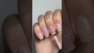Fix a nail with our Fast & Easy Builder Gel and a tea bag  #nails #gelnail #buildergel #gelpolish