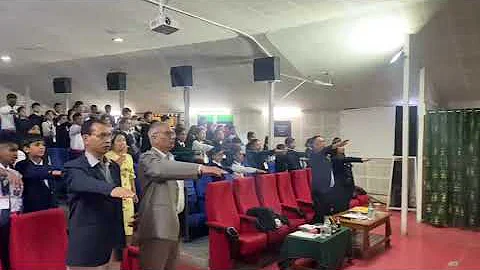 With pride and purpose, students and faculties pledge to stay tobacco-free!