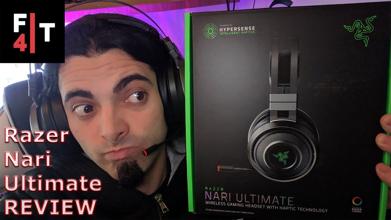 Razer Nari Ultimate Gaming Headset Feel The Sound Youtube