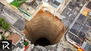 10 Largest Holes Swallowing The Earth(top 10 of the most devastating sinkholes natural disaster in the world. Subscribe to our channel: http://goo.gl/9CwQhg Description: When you take a look around, ..., 2015-10-20T11:00:02.000Z)