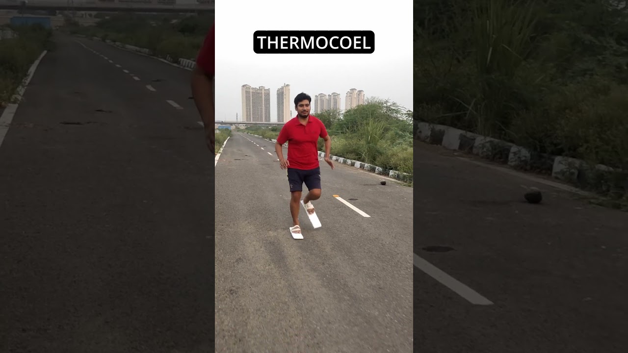 Sprinting with different type of Footwear