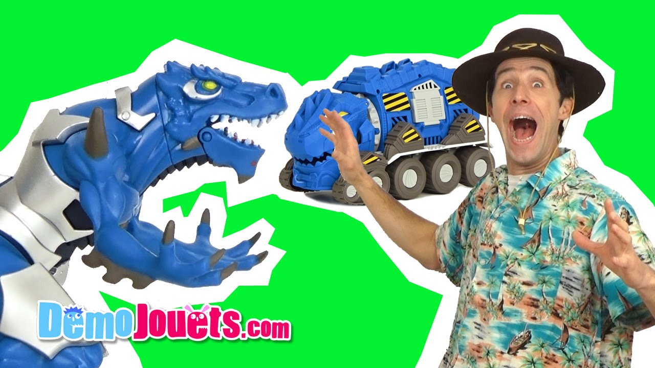 JOUET) Voiture dinosaure Dinofroz Dragon Revenge Jurassic Truck