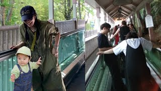 Son Ye-jin, Hyun Bin and Alkong in the Zoo! Baby Alkong enjoys his Day out with mom and dad