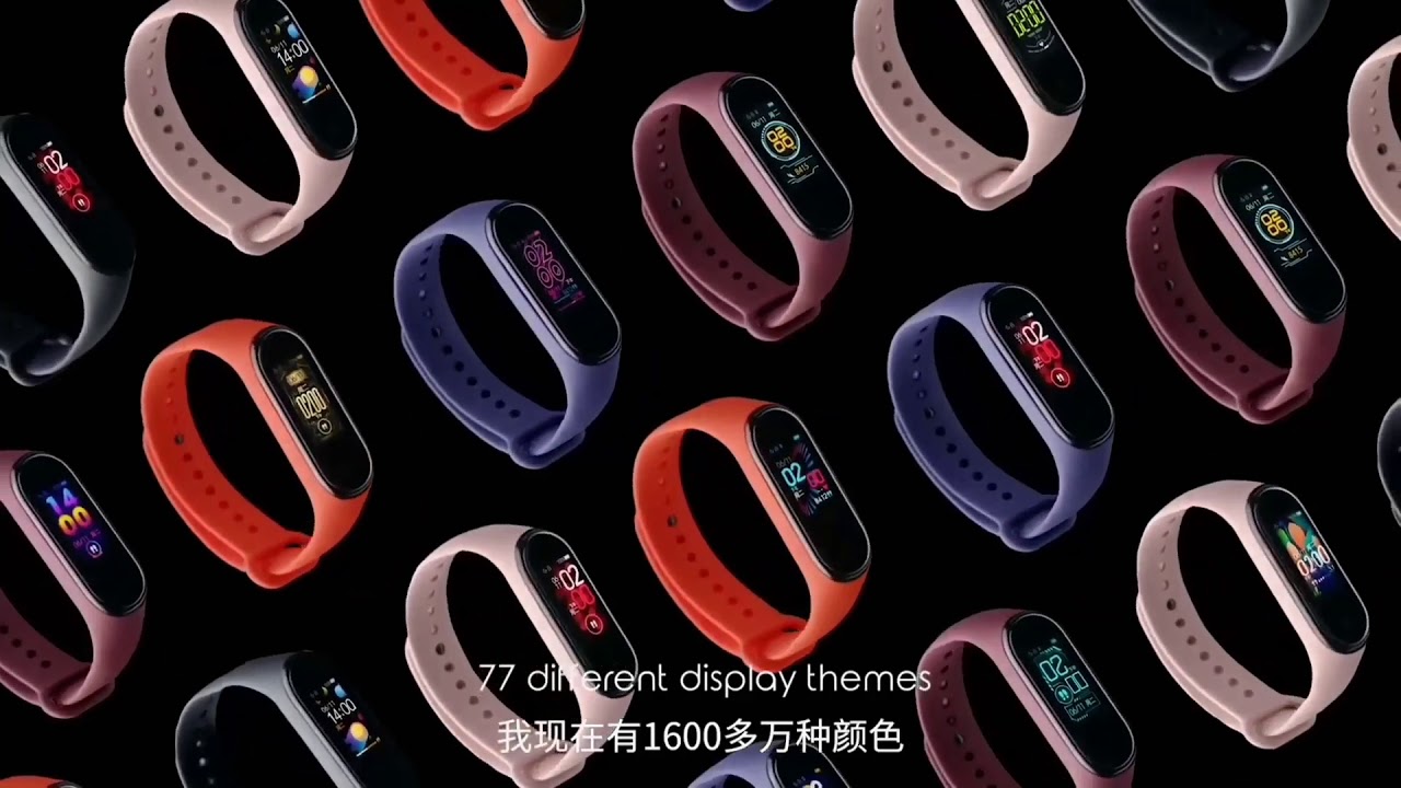 Mi band 4 specification by Frost