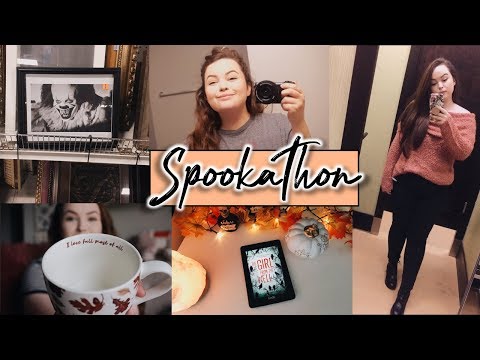 a 5 star horror book? // the third spookathon vlog