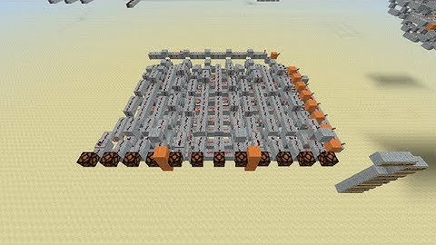 Minecraft redstone, how the double dabble algorithm works (V021)