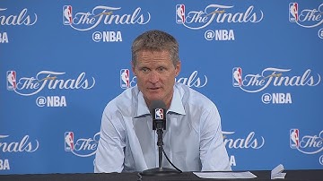Steve Kerr Postgame Interview - Part 2 | Cavaliers vs Warriors | Game 1 | 2016 NBA Finals