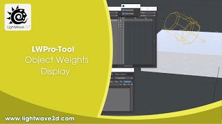 Lightwave 3D Pro-tools Object Weights Display
Lightwave 3D Pro-tools Object Weights Display
For more details about Lightwave 3D:
www.lightwave3d.com
Facebook:
https://www.facebook.com/LightWave3D
Twitter:
https://twitter.com/lightwave3d
Instagram:
https://www.instagram.com/lightwave_3d Lightwave 3D Pro-tools Object Weights Display