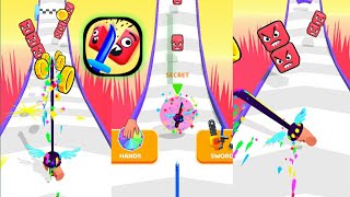 sword cut run /android gameplay/@g1gamingshorts55 screenshot 1