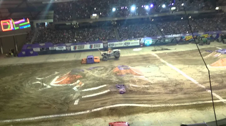 Zombie monster truck tacoma dome