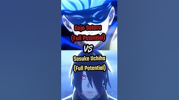 Gojo Satoru #vs Sasuke Uchiha
