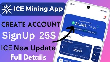 🤑 ICE Decentralized Mining App | Ice Mining App Account Create💸 | Ice Decentralized | Ice Mining App