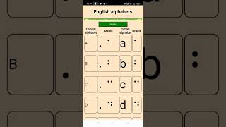 how to learn Braille script as a sighted person in Marathi language screenshot 1