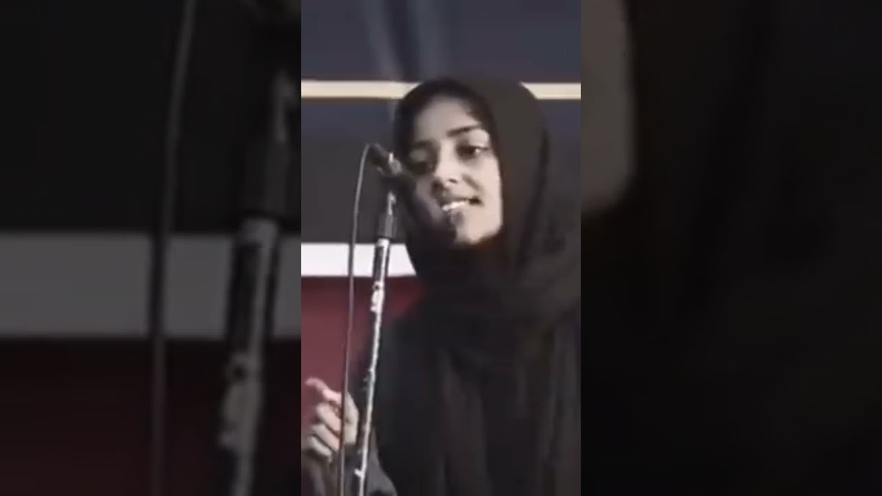 JNU Student & Activists Afreen Fatima Speaking Against Fascists Rule. 