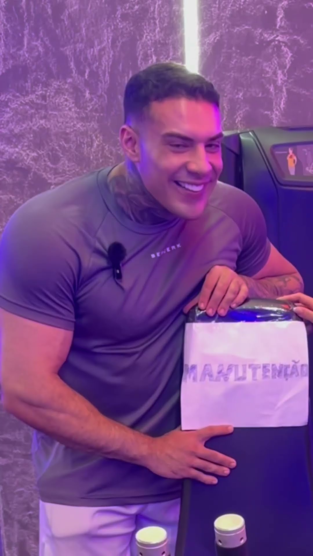 Máquina em manutenção