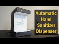 How to make automatic hand sanitizer dispenser  diy