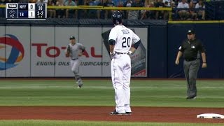 Gregorius stays with deflection off catwalk screenshot 5