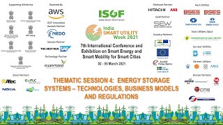 3 March 2021 | Plenary Hall | Session 4: Energy Storage System - Business Models & Regulations